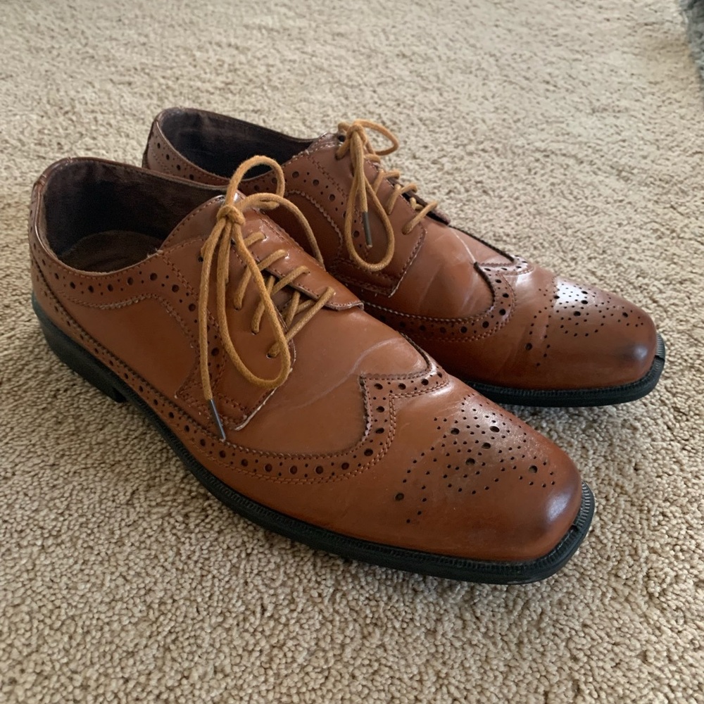 Deer Tan Dress/Casual shoes. Size 11.5